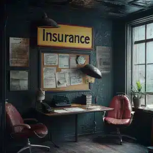 An insurance office