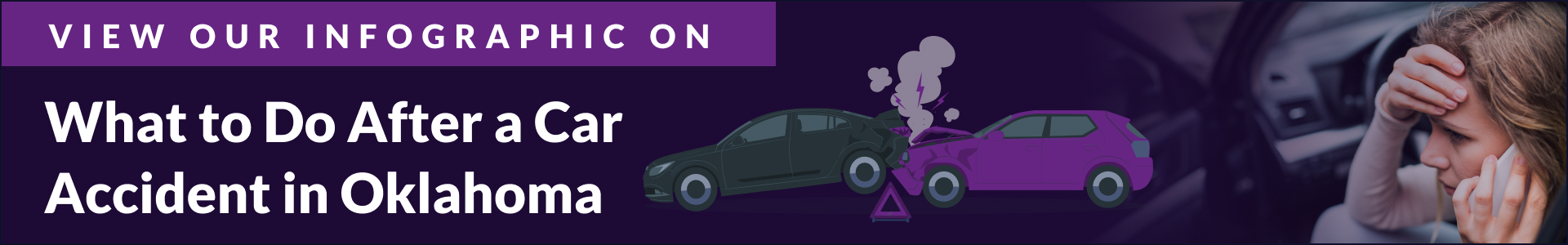 What to do after a car accident in Oklahoma infographic