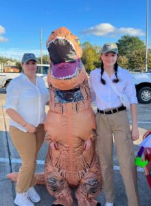 Edwards & Patterson attending Trunk or treat