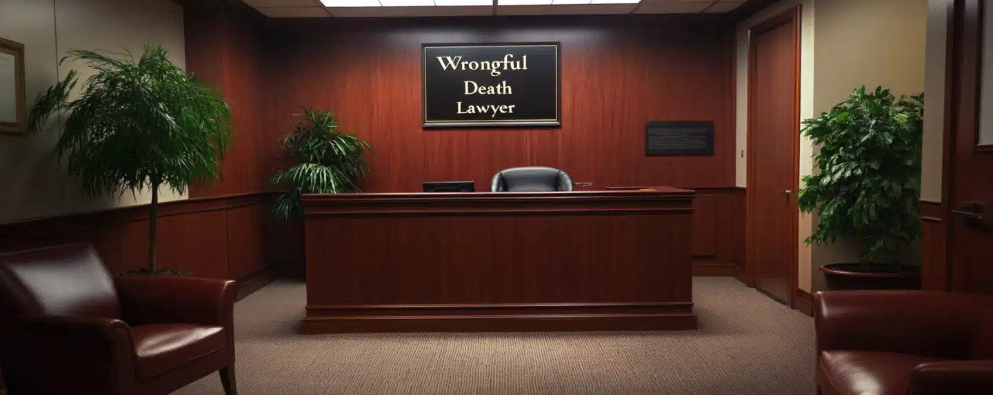 An office of a wrongful death lawyer