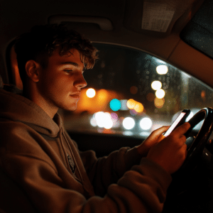 Distracted driving - texting and driving 